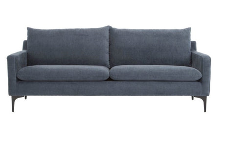 Paris Sofa Blue by Moe's Home at Eve Furniture