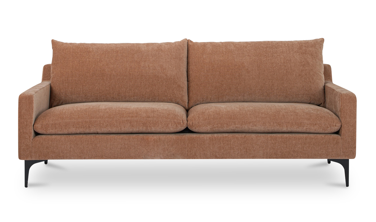 Paris Sofa Heritage Pink by Moe's Home at Eve Furniture