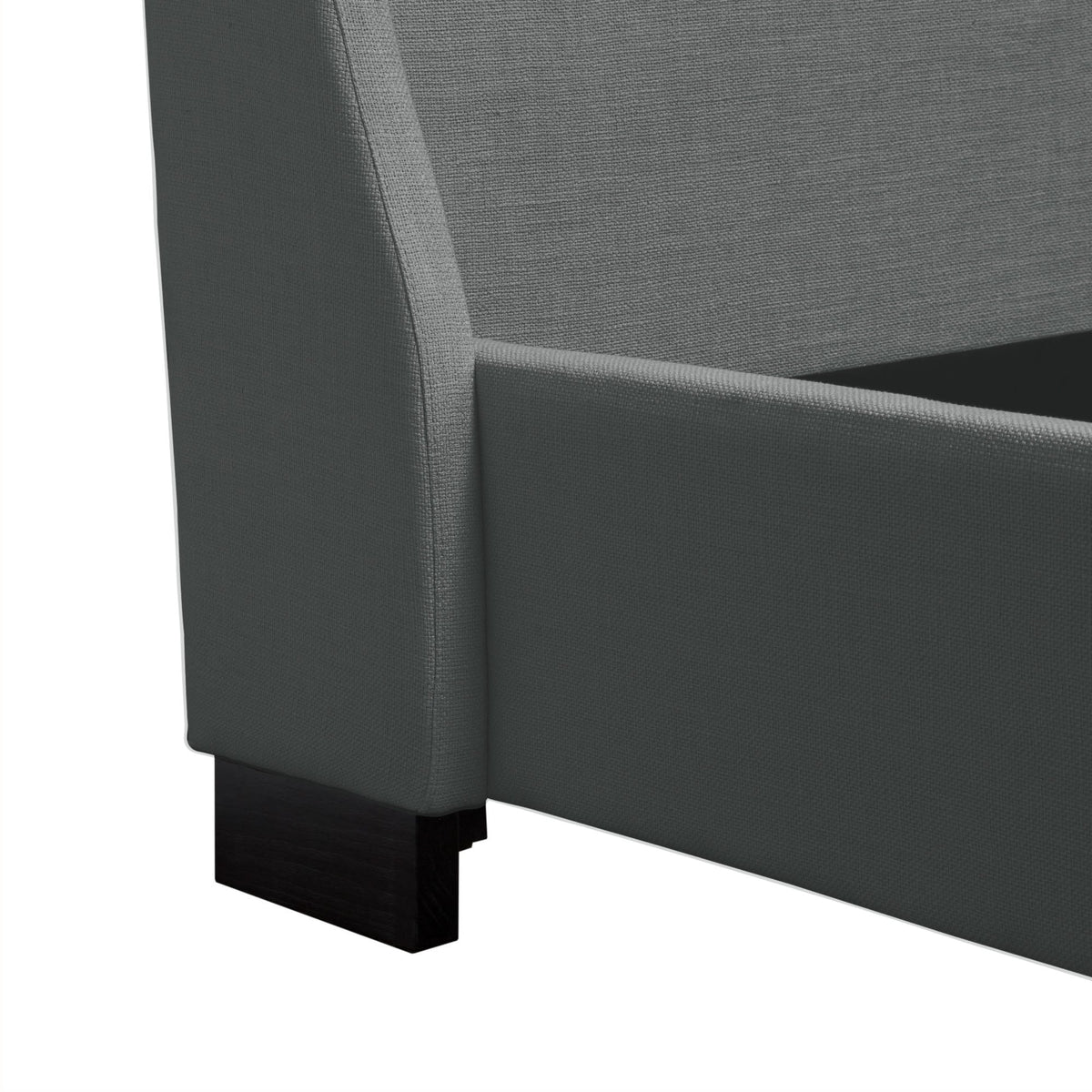 Park Avenue Grey Eastern King Tufted Bed by Diamond Sofa at Eve Furniture