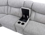 Park City 6-Piece Dual Power Reclining Sectional by Steve Silver at Eve Furniture