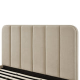 Parker Chenille Bed by TOV Furniture at Eve Furniture
