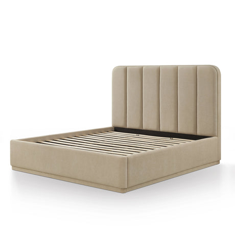 Parker Chenille Bed by TOV Furniture at Eve Furniture