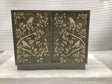 Parkes Distressed Grey 2-door Bone Inlay Accent Cabinet by Coaster at Eve Furniture