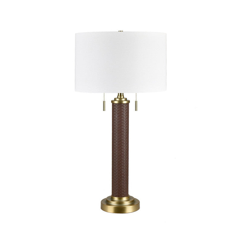 Parkhurst Brown/Gold Table Lamp by Crestview at Eve Furniture