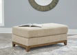 Parklynn Desert Ottoman by Ashley at Eve Furniture