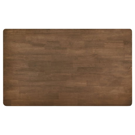 Parkridge Natural Walnut 5-Piece 59-inch Wood Dining Room Set by Coaster at Eve Furniture