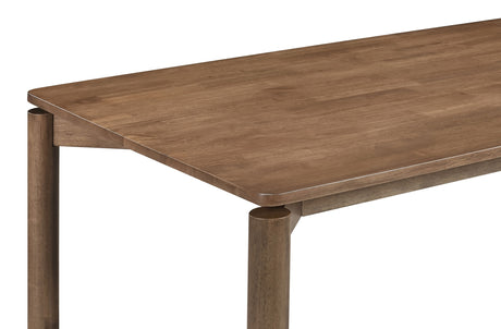 Parkridge Natural Walnut 7-Piece 59-inch Wood Dining Room Set by Coaster at Eve Furniture