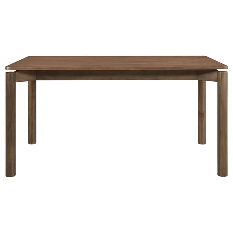 Parkridge Natural Walnut 7-Piece 59-inch Wood Dining Room Set by Coaster at Eve Furniture