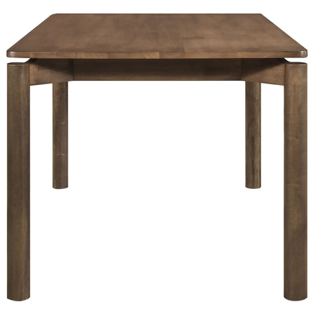 Parkridge Natural Walnut 7-Piece 59-inch Wood Dining Room Set by Coaster at Eve Furniture