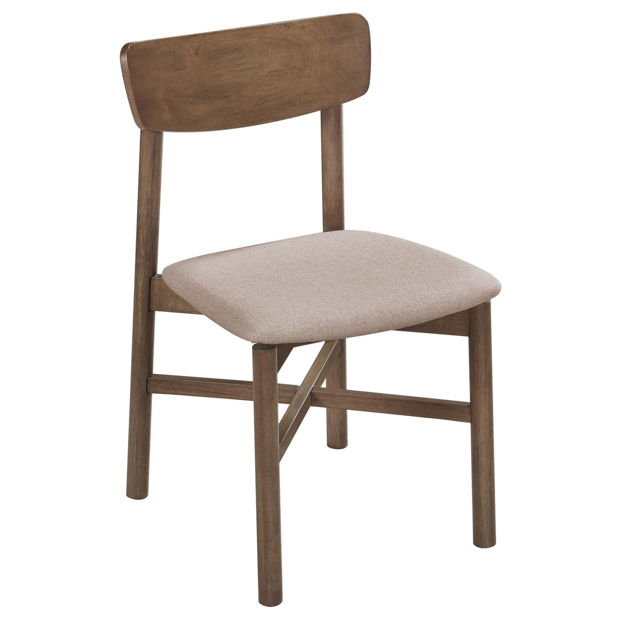 Parkridge Natural Walnut Dining Side Chair, Set of 2 by Coaster at Eve Furniture