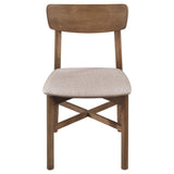 Parkridge Natural Walnut Dining Side Chair, Set of 2 by Coaster at Eve Furniture
