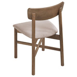 Parkridge Natural Walnut Dining Side Chair, Set of 2 by Coaster at Eve Furniture