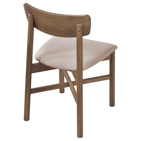 Parkridge Natural Walnut Dining Side Chair, Set of 2 by Coaster at Eve Furniture