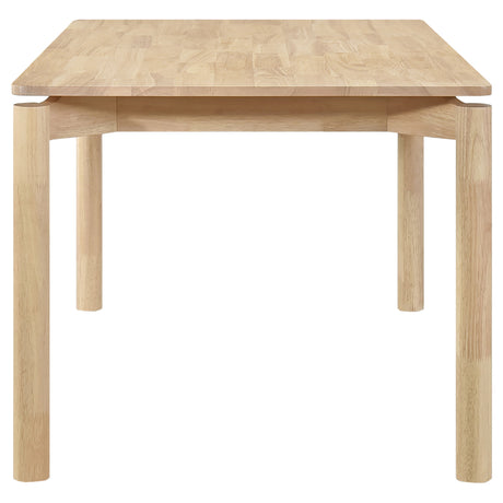 Parkridge White Washed 5-Piece 59-inch Wood Dining Room Set by Coaster at Eve Furniture