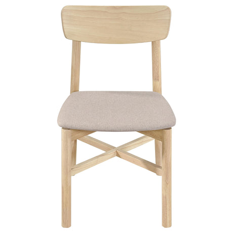 Parkridge White Washed Dining Side Chair, Set of 2 by Coaster at Eve Furniture