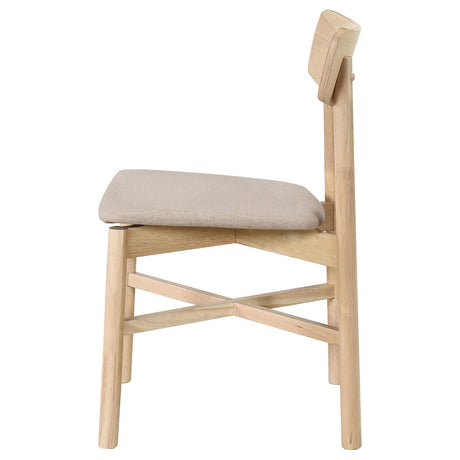 Parkridge White Washed Dining Side Chair, Set of 2 by Coaster at Eve Furniture