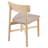 Parkridge White Washed Dining Side Chair, Set of 2 by Coaster at Eve Furniture