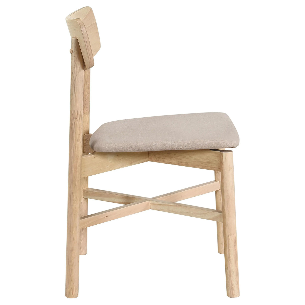 Parkridge White Washed Dining Side Chair, Set of 2 by Coaster at Eve Furniture