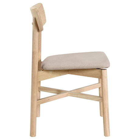 Parkridge White Washed Dining Side Chair, Set of 2 by Coaster at Eve Furniture