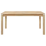 Parkridge White Washed Rectangular Dining Table by Coaster at Eve Furniture