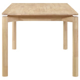 Parkridge White Washed Rectangular Dining Table by Coaster at Eve Furniture