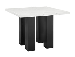 Parkside Black and White Counter Height Dining Table by Crown Mark at Eve Furniture