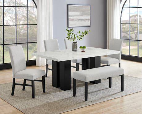 Parkside Dove Dining Set by Crown Mark at Eve Furniture