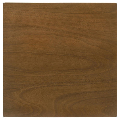 Parkwood Honey Brown/Black 5-Piece Dining Set with Square Table and Slat Back Side Chairs by Coaster at Eve Furniture