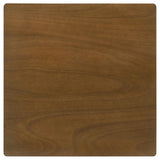 Parkwood Honey Brown/Black 5-Piece Dining Set with Square Table and Slat Back Side Chairs by Coaster at Eve Furniture