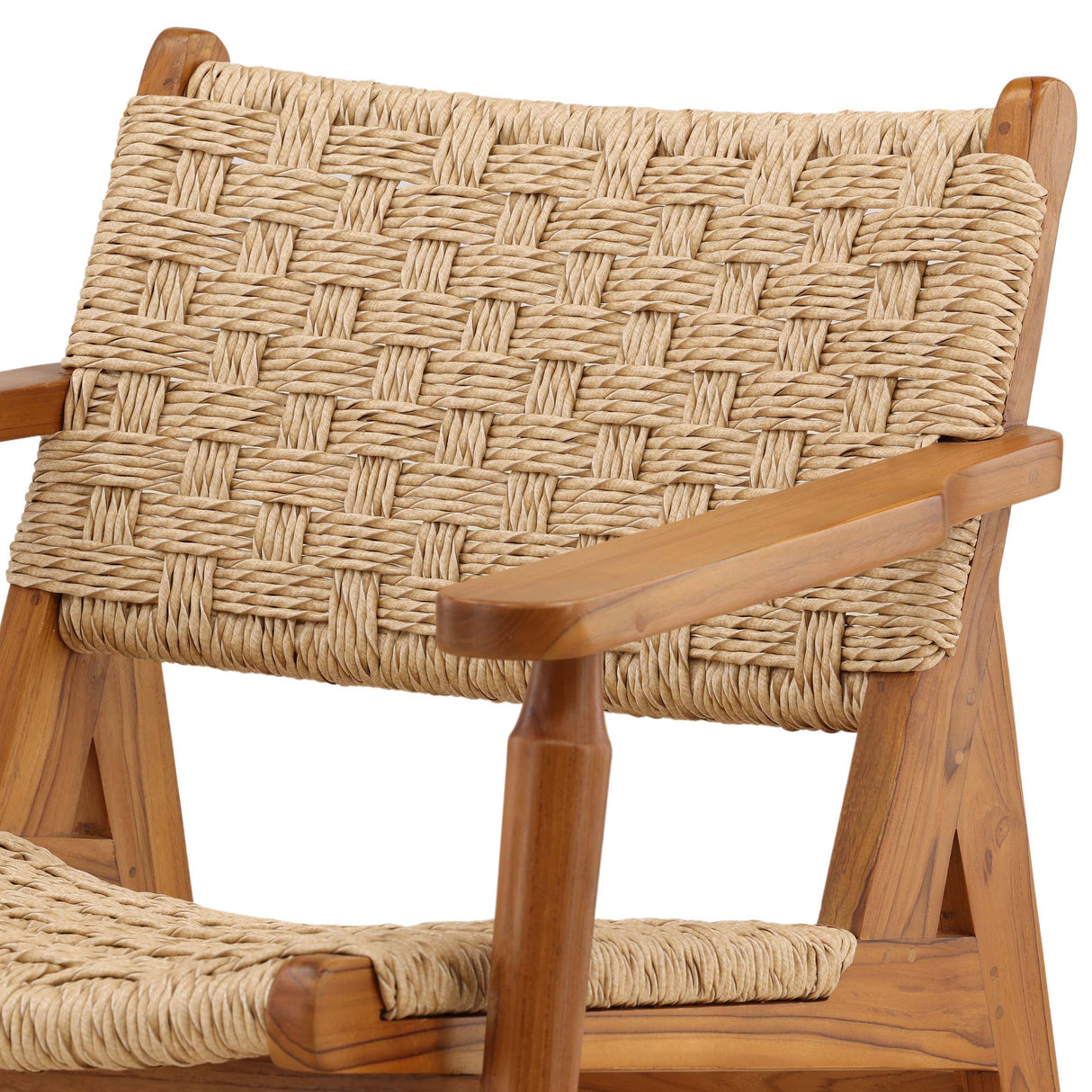 Parley Outdoor Chair, Natural by Dovetail at Eve Furniture