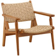 Parley Outdoor Chair, Natural by Dovetail at Eve Furniture