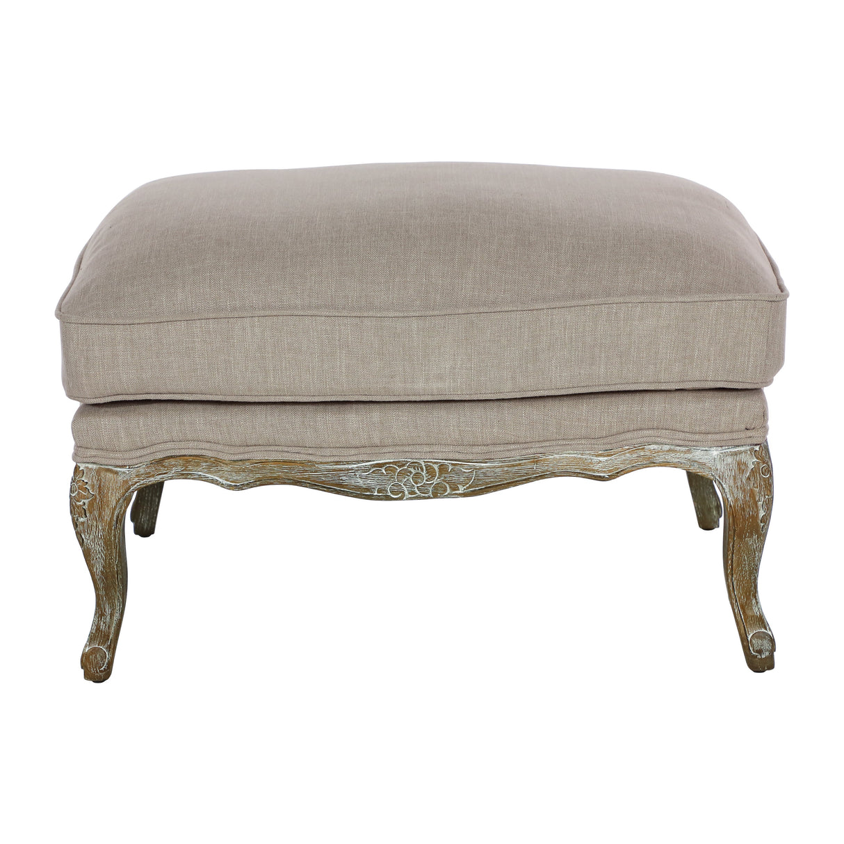 Parlier Show Wood Ottoman by Homelegance at Eve Furniture