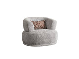 Parma 3-pieces (Sofa & Loveseat & Chair) Livingroom Set in Light Grey by Furnia at Eve Furniture