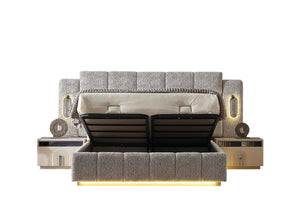 Parma Bed Frame With Headboard by Furnia at Eve Furniture