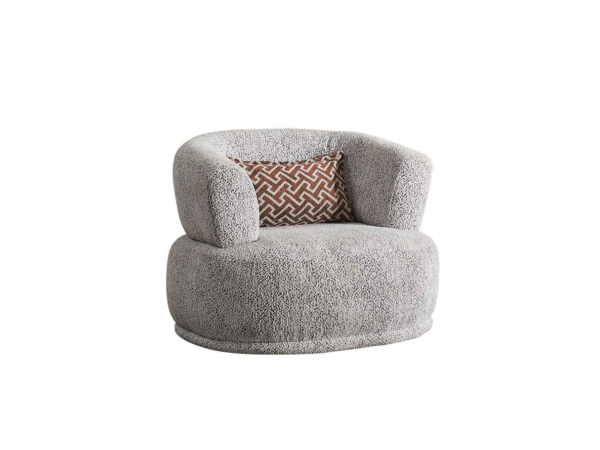 Parma Chair Light Grey by Furnia at Eve Furniture