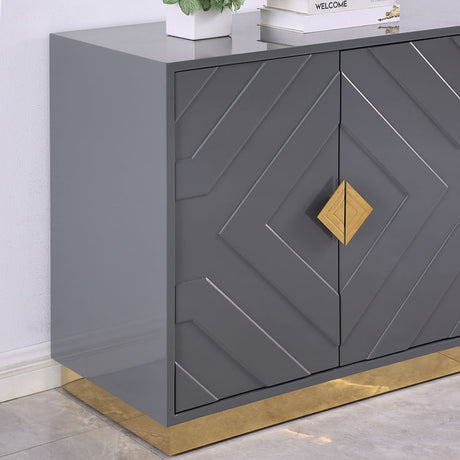 Paros Grey Console Table by New Era Innovations at Eve Furniture