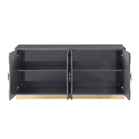 Paros Grey Console Table by New Era Innovations at Eve Furniture