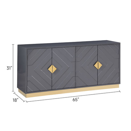 Paros Grey Console Table by New Era Innovations at Eve Furniture