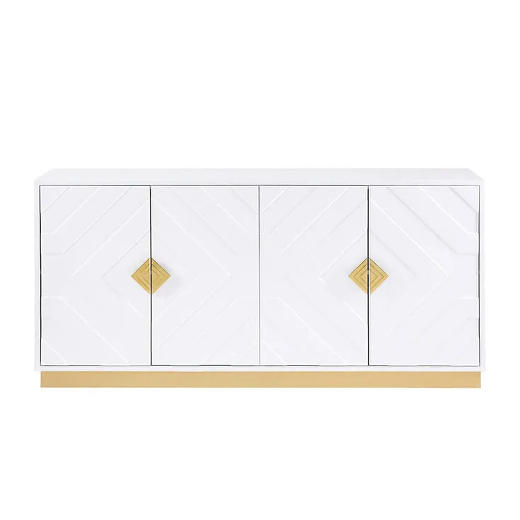 Paros White Console Table by New Era Innovations at Eve Furniture