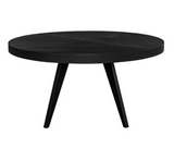 Parq 60 Inch Round Dining Table Black by Moe's Home at Eve Furniture