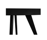 Parq 60 Inch Round Dining Table Black by Moe's Home at Eve Furniture
