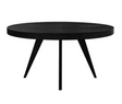 Parq 60 Inch Round Dining Table Black by Moe's Home at Eve Furniture