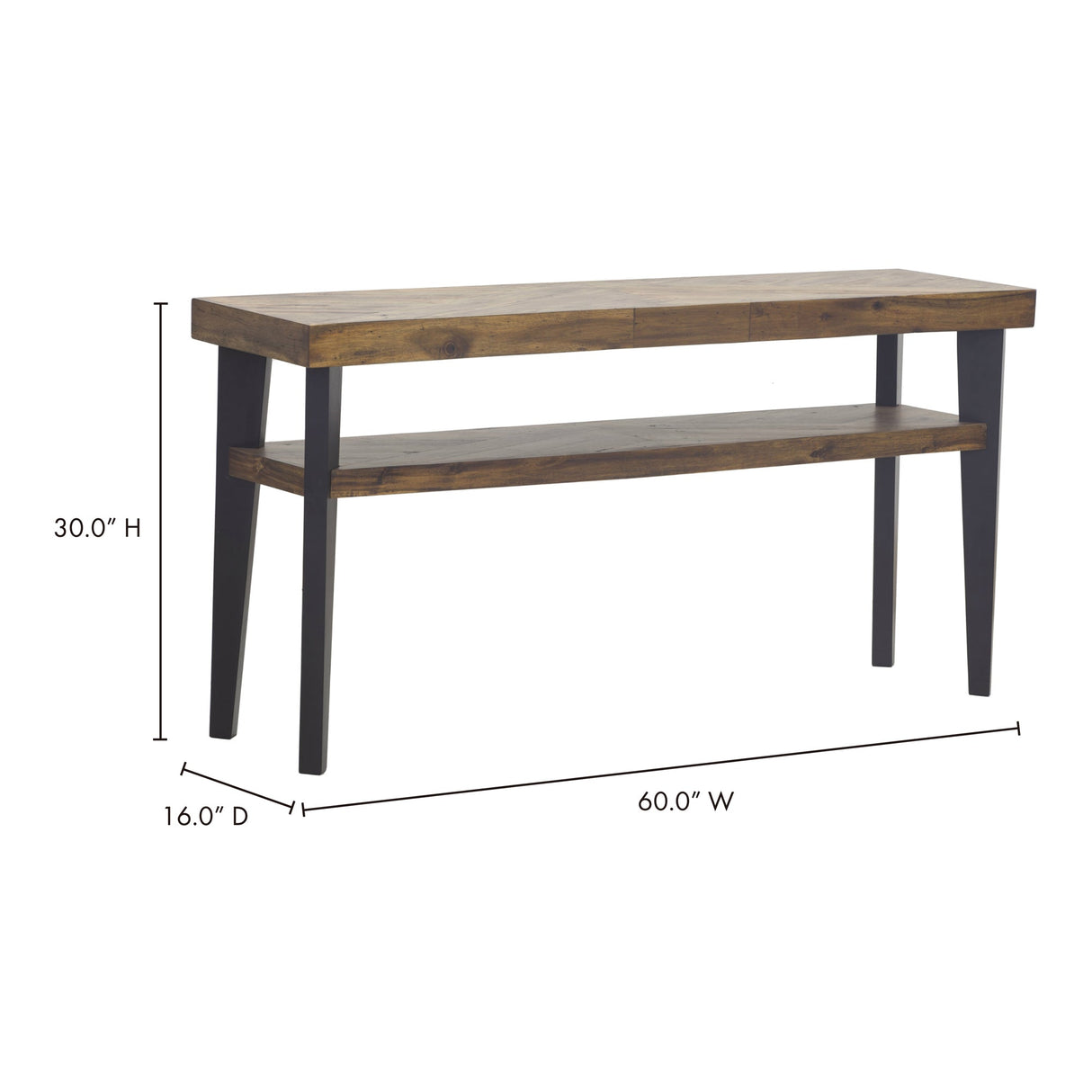 Parq Amber Console Table by Moe's Home at Eve Furniture
