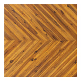 Parq Amber Oval Dining Table by Moe's Home at Eve Furniture