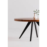 Parq Amber Oval Dining Table by Moe's Home at Eve Furniture