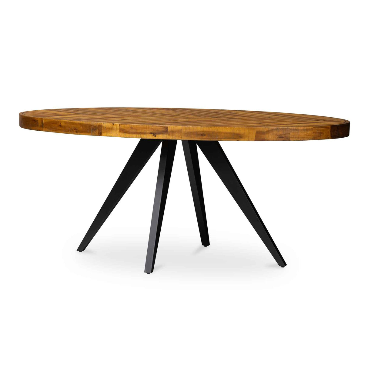 Parq Amber Oval Dining Table by Moe's Home at Eve Furniture