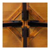 Parq Amber Oval Dining Table by Moe's Home at Eve Furniture