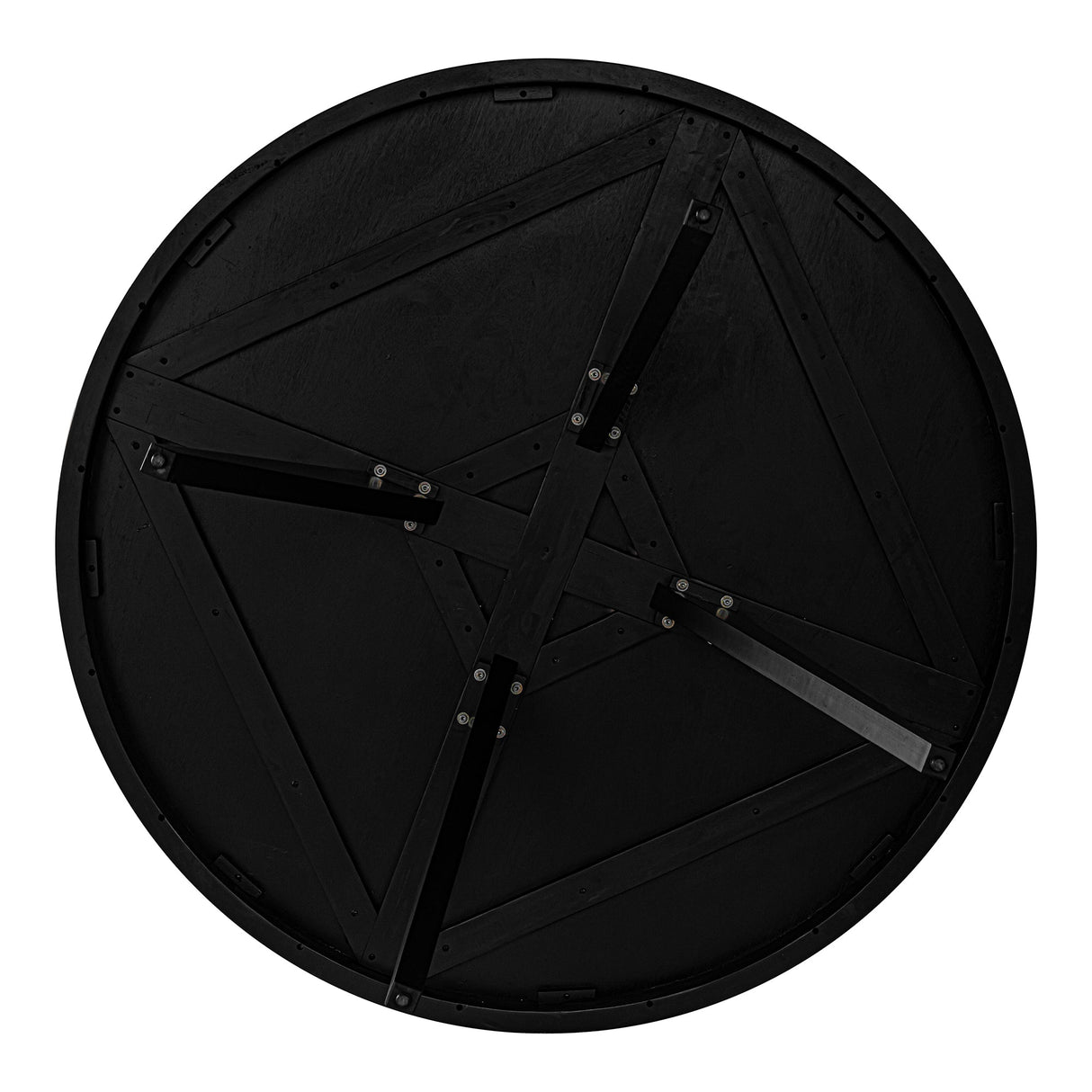 Parq Black 60 Inch Round Dining Table by Moe's Home at Eve Furniture