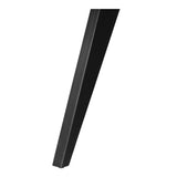 Parq Black Oval Dining Table by Moe's Home at Eve Furniture