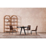 Parq Black Round Dining Table by MOES at Eve Furniture